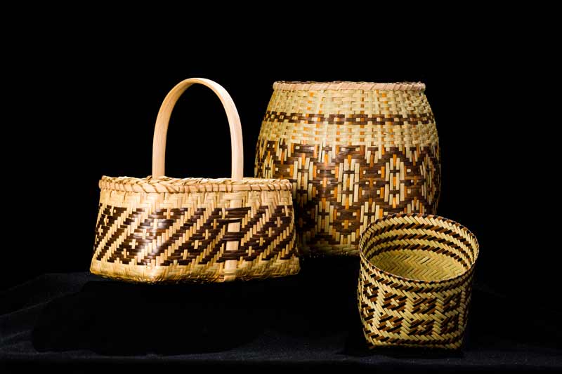 cherokee art baskets
