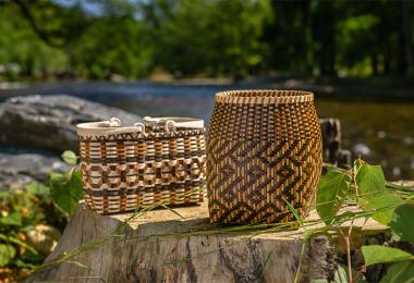 cherokee art baskets