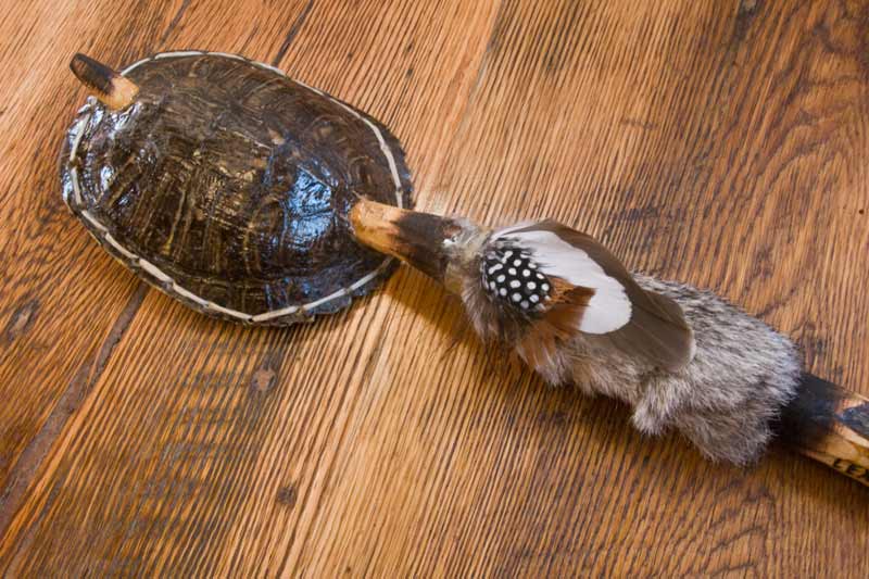 cherokee art rattle