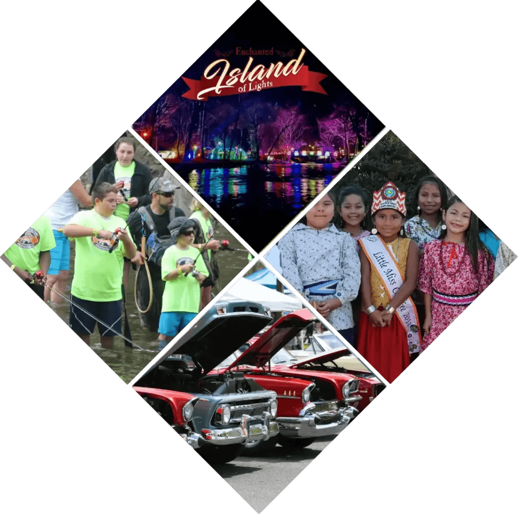 Collage of Event Images in Cherokee