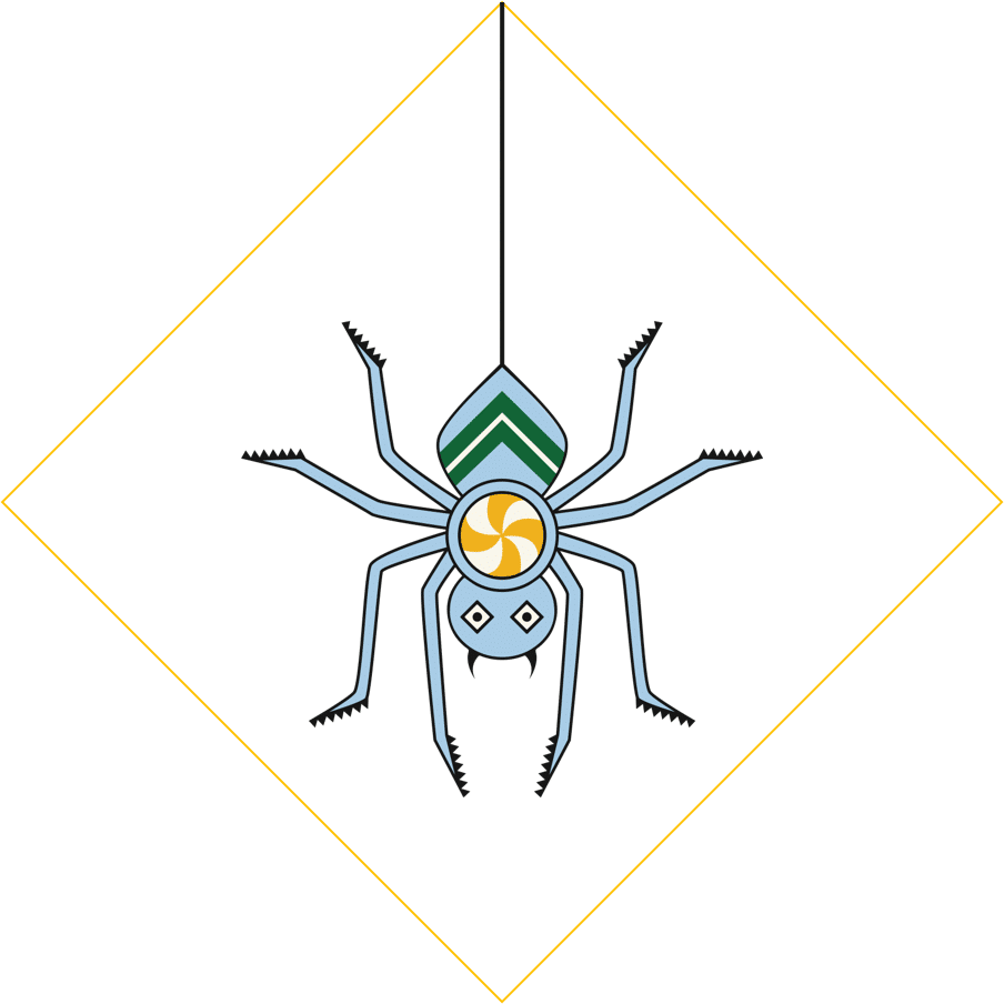 cherokee water spider graphic